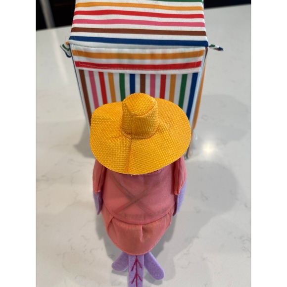 Target Featherly Friends Summer Bird Birdie with Striped Beach Cabana Tent Set - Picture 4 of 8